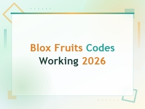 Blox Fruits Codes Working 2026 – Updated & Active Codes List