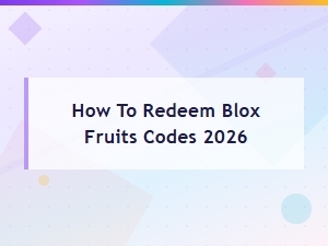 How to Redeem Blox Fruits Codes